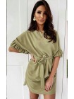 Коротка літня сукня кажан