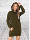 Тепла сукня худи з капюшоном