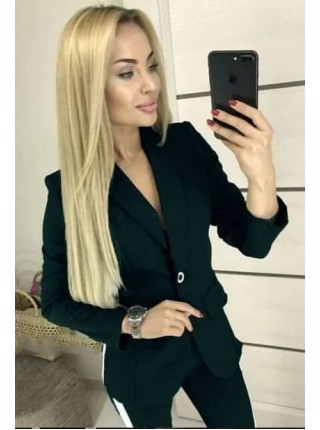 Жіночий брючний костюм з лампасами