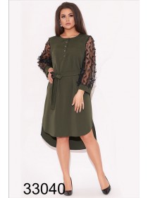 Вечірня сукня для повних