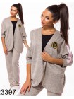 Женский модный костюм с кардиганом из ангоры 823396-98