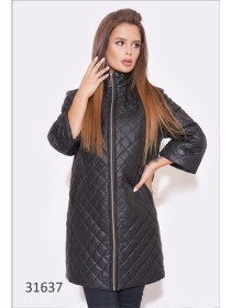 Подовжена куртка на блискавці