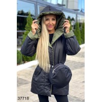 Жіноча двостороння куртка