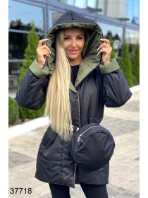 Жіноча двостороння куртка
