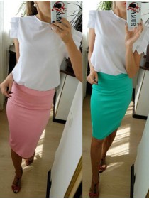 Літній костюм із спідницею JUDY