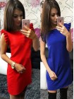 Жіноча стильна сукня з коротким рукавом "Асоль"