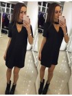 Сукня з коротким рукавом Чокер