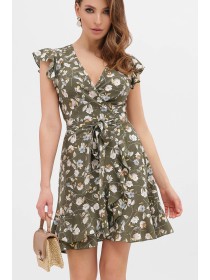 Коротке плаття Софія з принтами