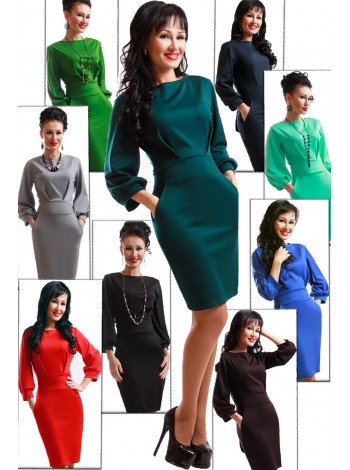 Класична жіноча сукня "Cavalli" 9 колорів
