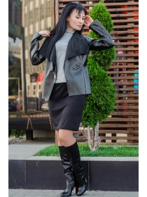 Куртка з екошкіри "Чопер"