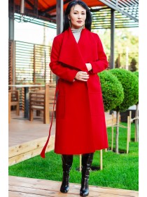 Демісезонне пальто халат