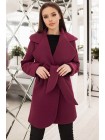 Короткое стильное пальто Альба
