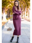 Теплый костюм с юбкой Варлей