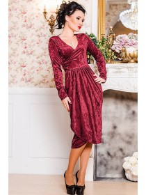 Велюровое платье "Дороті"