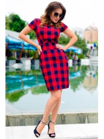 Літнє плаття в клітку Поліна