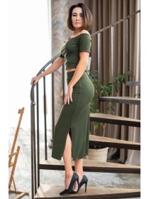 Довга трикотажна спідниця Іллона