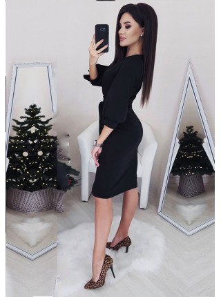 Классическое черное платье